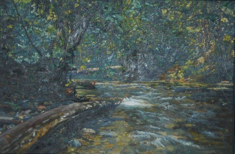 Boyd & Evans
Sungai III, 1994
Oil on canvas
23 5/8 x 29 7/8 in. (60 x 76 cm)