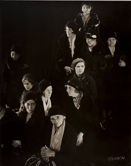 Edward Steichen
Homeless Women, "The Depression," New York, 1932
Gelatin silver print (black & white)
13 5/8 x 10 3/4 in. (34.6 x 27.3 cm)
Vintage