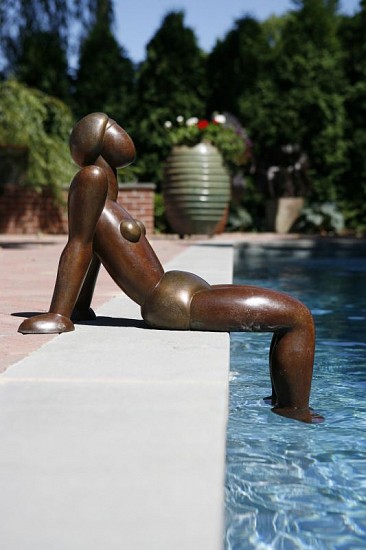 Robert Adzema
Sunbather, 1990
Bronze
28 x 12 x 23 in. (71.1 x 30.5 x 58.4 cm)