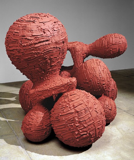 Tony Cragg
Formulation (right turning, left turning), 2000
Bronze
44 7/8 x 50 x 46 1/8 in. (114 x 127 x 117 cm)
2 painted elements