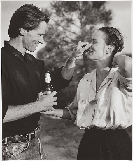 Bruce Weber
Sam Shepard and Jessica Lange, Santa Fe, New Mexico, 1984; printed later
Gelatin silver print (black & white)
16 1/2 x 13 1/2 in. (41.9 x 34.3 cm)
Edition 7/15