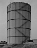 Bernd and Hilla Becher, Gas Tank: St. Helens, GB, 1997
2005, Gelatin silver print (black & white)