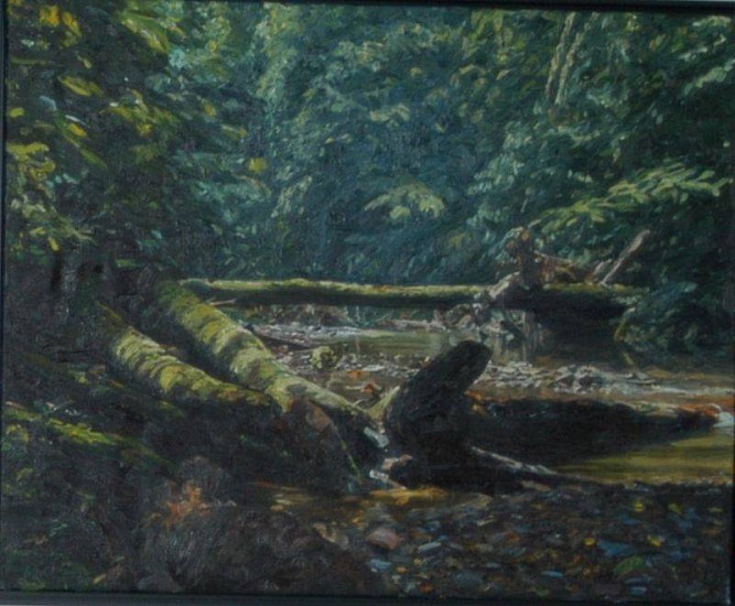 Boyd & Evans
Sungai II, 1994
Oil
23 5/8 x 29 7/8 in. (60 x 76 cm)