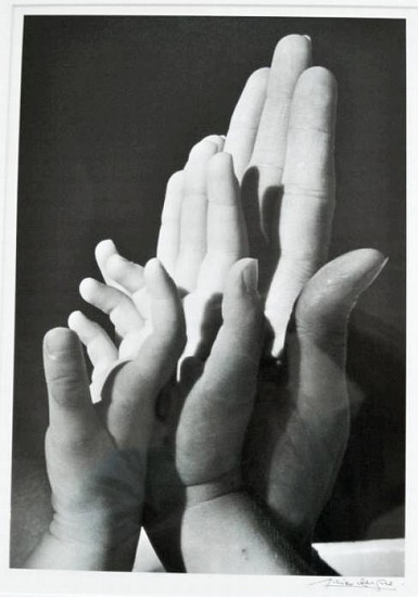 Lucien Clergue
3 Hands
Gelatin silver print (black & white)
14 x 11 in. (35.6 x 27.9 cm)