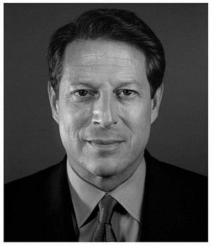 Chuck Close - Al Gore (from the portfolio America: Now + Here)