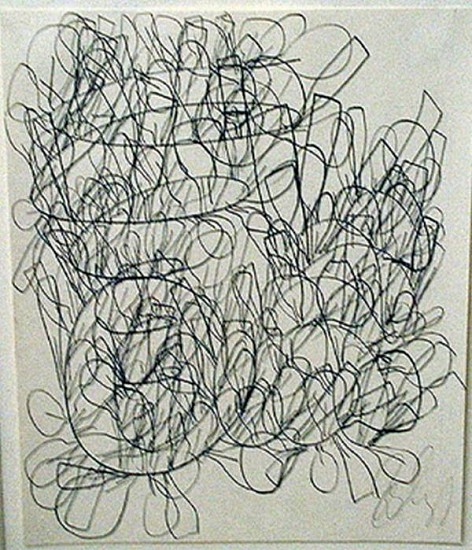 Tony Cragg
Untitled (1658), 1998
Drawing
12 1/4 x 11 3/4 in. (31.1 x 29.8 cm)
Graphite on paper