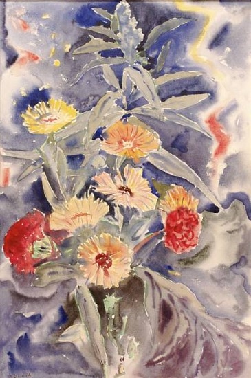 Charles Demuth
Spray of Flowers, c. 1915
Watercolor
17 7/8 x 11 7/8 in. (45.4 x 30.2 cm)
On paper