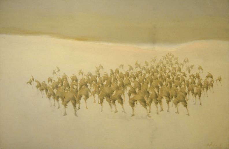 Bernard Dreyfus
Insolite, 1956
Acrylic on canvas
38 x 57 1/4 in. (96.5 x 145.4 cm)