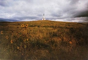 Elliott Erwitt - The Church at Wounded Knee, S.D.