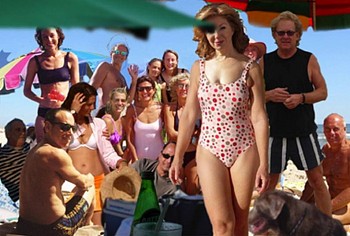 Eric Fischl - The Gang (from the portfolio America: Now + Here)