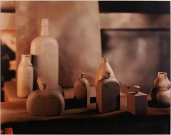 Jan Groover - Untitled (Beige Bottles)