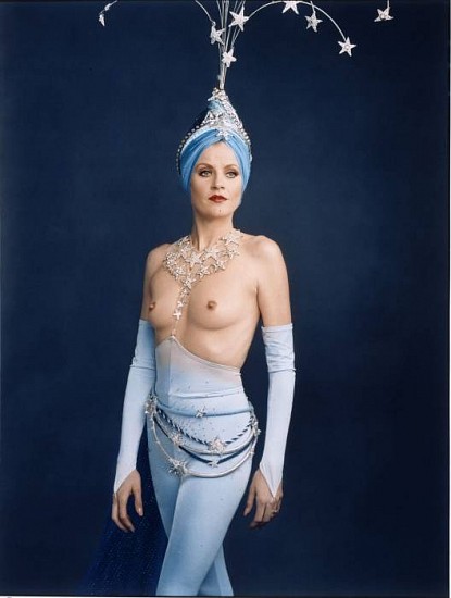 Annie Leibovitz
Narelle Brennan, Showgirl, Stardust Casino, Las Vegas, Nevada, 1996
Chromogenic print (color)
20 x 16 in. (50.8 x 40.6 cm)
Number 4 of an edition of 40.Printed under the direct supervision of the artist.