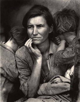 Dorothea Lange - Migrant Mother, Nipomo, California, 1936
