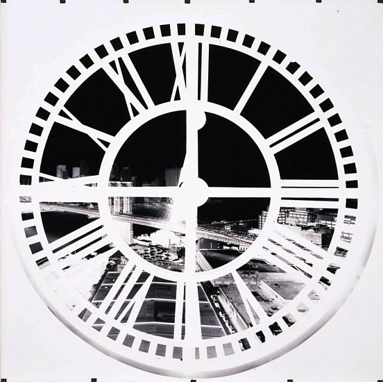 Vera Lutter
Clock Tower, Brooklyn, LIX: June 28, 2009, 2009
Gelatin silver print (black & white)
54 3/4 x 55 in. (139.1 x 139.7 cm)