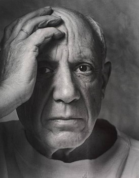 Arnold Newman - Picasso, Vallauris, France