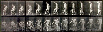 Eadweard Muybridge - Placing Chair and Sitting Down