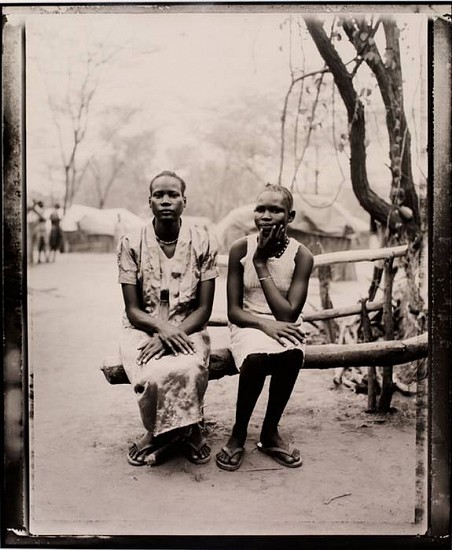 Fazal Sheikh
Rachel and Ochol, Family Section, Sudanese Refugee Camp, Lokichoggio, Kenya, 1992 - 93
Gelatin silver print (black & white)
17 1/4 x 14 1/4 in. (43.8 x 36.2 cm)