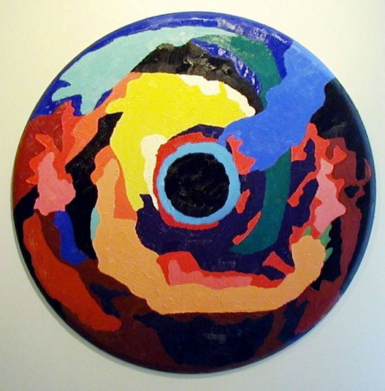 Norman Sunshine
Vortex IX, 2002
Oil
40 x 40 in. (101.6 x 101.6 cm)
On canvas