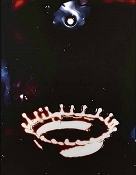 Vik Muniz - Milk Drop, after Dr. Harold Edgerton, from Pictures of Chocolate