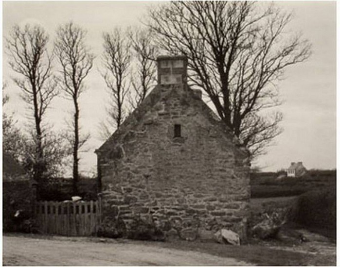 Paul Strand
House, Finistere, France, 1950
Gelatin silver print (black & white)
4 5/8 x 5 7/8 in. (11.8 x 14.9 cm)
VintageMounted to board