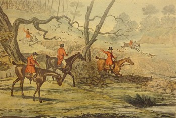 Henry Alken - Breaking Cover