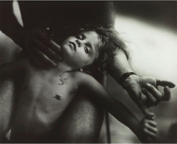 Sally Mann
Last Light, 1990
Gelatin silver print (black & white)
18 1/2 x 23 in. (47 x 58.4 cm)
From the "Immediate Family" series Edition 10/25