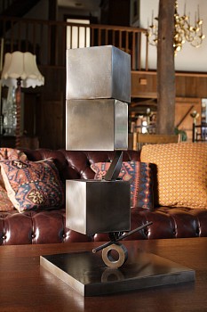 Fletcher Benton - Blocks Construct Zig Zag