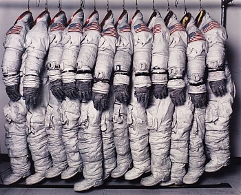 Hiro - Apollo Spaceflight Training Suits, Houston, Texas, June 27, 1978
