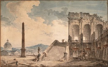 Drawing: Hubert Robert