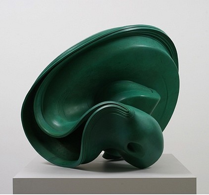 Tony Cragg
On A Roll, 2003
Bronze
32 1/4 x 37 3/8 x 37 3/8 in. (82 x 95 x 95 cm)
Edition of 6 + AP