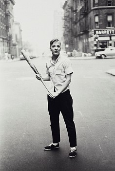 Diane Arbus - Teenager with a baseball bat, N.Y.C