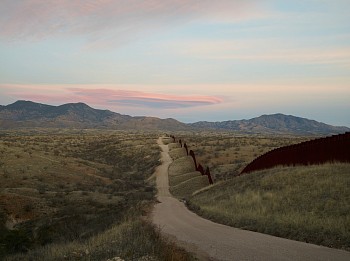 Richard Misrach - Wall, East of Nogales
