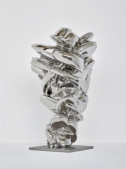 Tony Cragg
Seam, 2015
Stainless steel
24 3/8 x 14 15/16 x 14 1/8 in. (61.9 x 37.9 x 35.9 cm)
Edition 1/10