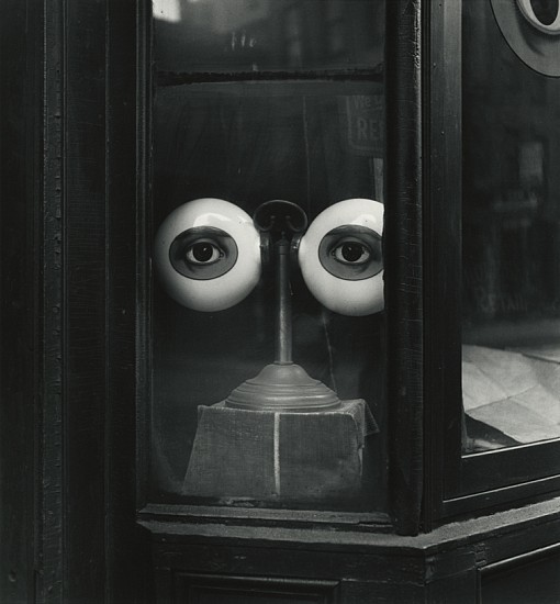 Irving Penn
Optician's Shop Window (C), New York, 1939; Printed 1983
Gelatin silver print (black & white)
11 3/8 x 10 5/8 in. (28.9 x 27 cm)
From an edition of 65