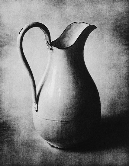 Irving Penn
Enameled Pitcher, New York, 2007; Printed 2007
Gelatin silver print (black & white)
18 7/8 x 14 7/8 in. (47.9 x 37.8 cm)
From an edition of 8Toned in selenium, mounted to board