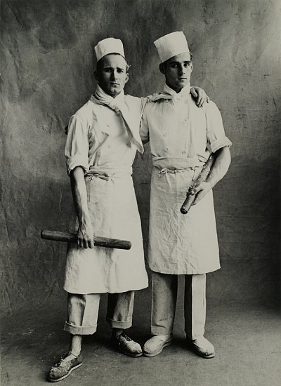 Irving Penn
Patissiers, Paris, 1950; Printed 1951
Gelatin silver print (black & white)
12 1/2 x 10 in. (31.8 x 25.4 cm)
From an edition of 6