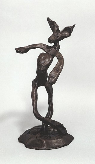 Barry Flanagan
Untitled (Dancing Hare), 1989
Bronze
16 1/2 x 7 1/4 x 7 1/2 in. (41.9 x 18.4 x 19.1 cm)
Edition 5/12