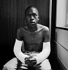 David Goldblatt, Fifteen-year old Lawrence Matjee after his assault and detention by the Security Police, Khotso House, de Villiers Street (2_31686)
1985, Gelatin silver print (black & white)