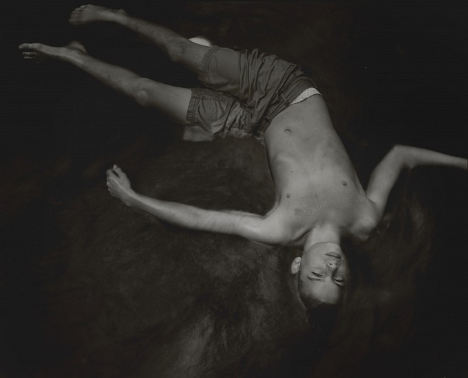 Sally Mann
Emmett Darling, 1993
Gelatin silver contact print (black & white)
7 3/4 x 9 5/8 in. (19.7 x 24.4 cm)
Edition 5/25Printed by the photographer from the original negativeFrom the ""Immediate Family"" series