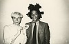 Christopher Makos, Andy Warhol and Jean Michel Basquiat, 860 Broadway Factory
1982; printed c. 1982, Gelatin silver print (black & white)