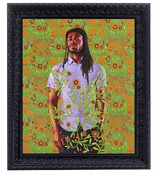 Kehinde Wiley - Portrait of Uchenna Aguh