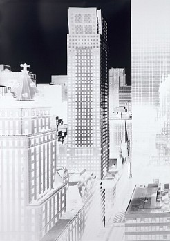 Vera Lutter - 745 Fifth Avenue, New York City: September 29