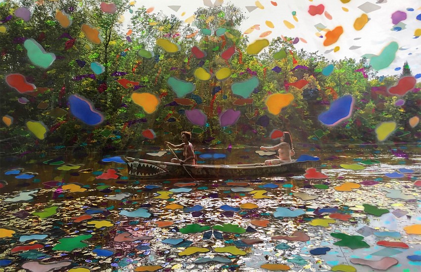 Sarah Anne Johnson
NTNC, 2019
Unique pigment print with acrylic paint
40 x 60 in. (101.6 x 152.4 cm)