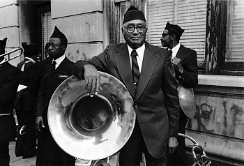 Dawoud Bey - Men from the 369th Regiment Marching Band, Harlem, NY