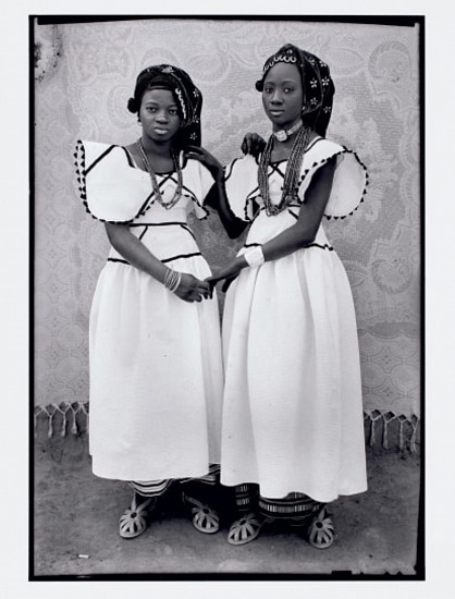 Seydou Keïta
Untitled #278, 1950-1955; printed in 2006
Gelatin silver print (black & white)
23 3/4 x 19 3/4 in. (60.3 x 50.2 cm)
Edition 7/10