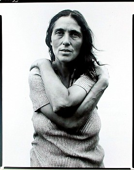 Richard Avedon - June Leaf, Sculptress, Mabou Mines, Nova Scotia, July 17