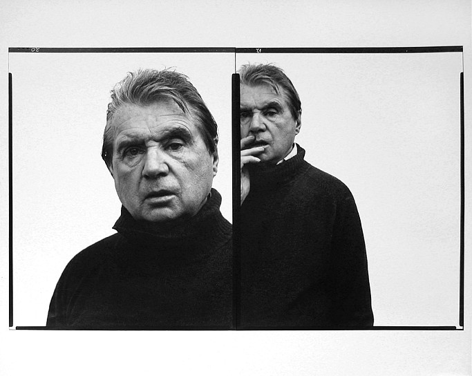 Richard Avedon
Francis Bacon, Painter, Paris, France, April 11, 1979
Gelatin silver print (black & white)
39 3/4 x 63 1/4 in. (101 x 160.7 cm)
From an edition of 10