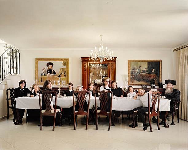 Frederic Brenner
The Weinfeld Family, 2009; Printed 2014
Archival Pigment Print
40 x 50 in. (101.6 x 127 cm)
Edition 4/8