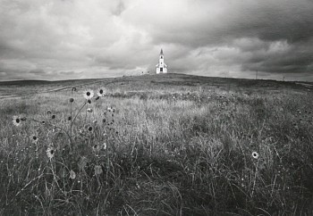 Elliott Erwitt - The Church at Wounded Knee