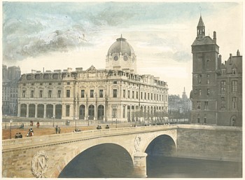 Charles Marville - Tribunal de Commerce, Paris